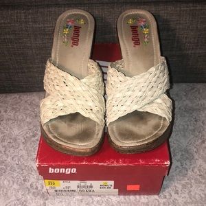 Bongo Drama Wedges, Size 8.5